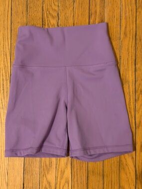 Set Active Purple Bike Shorts - XS
